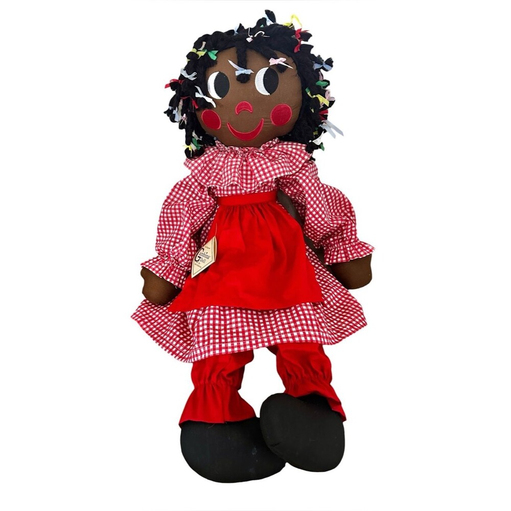 Vintage Life Size 34" C.V. Gambina 'Ninkie' Rag Doll New Old Stock